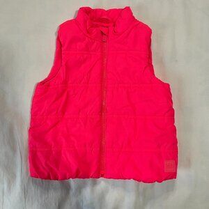 Baby GAP Hot Pink Puffer Vest | Size 3T